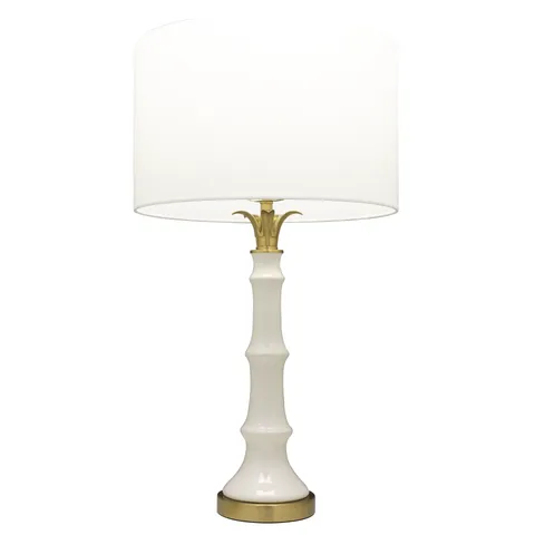 Lampa stołowa LOBOC T01019BR-WH